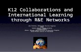 K12 Collaborations and International Learning through R&E Networks John Fafalios, Multimedia Services Engineer MAGPI Timothy Devlin, Program Director AlleghenyCONNECT.