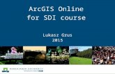 Lukasz Grus 2015 ArcGIS Online for SDI course. What is ArcGIS Online? Citizens Managers Researchers GIS professionals.