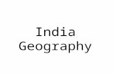 India Geography. Definitions Sub- continent Large landmass that juts out from a continent.