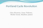 Portland Cycle Revolution Glen Brunton, Isaac Fellows, Mollie Good, Heather James.
