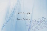Tate & Lyle Sugar Refining. Brief History - Tate In 1859 Henry Tate became a partner in John Wright & Co. sugar refinery, Liverpool. By 1869, he had gained.