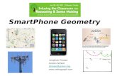 SmartPhone Geometry Jonathan Choate Groton School jchoate@groton.org .