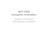 SKM 4200 Computer Animation Chapter 3: Animation (2D Computer Animation)
