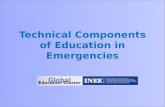 Technical Components of Education in Emergencies.