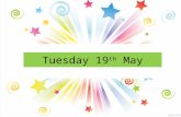 Tuesday 19 th May. All Year Groups Fairtrade Group All Fairtrade members to meet in Mrs Summers’ Room Lunchtime Monday, Wednesday and Thursday Comenius.