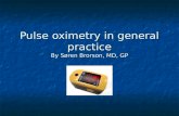Pulse oximetry in general practice By Søren Brorson, MD, GP.