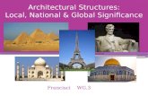 Architectural Structures: Local, National & Global Significance FrancisciWG.3.