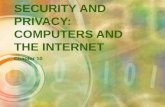 SECURITY AND PRIVACY: COMPUTERS AND THE INTERNET Chapter 10.