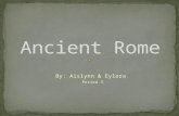 By: Aislynn & Eylora Period 3. The Romans native language was Latin. They used this language both for speaking and in writing. The Roman alphabet was.