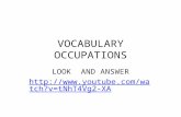 VOCABULARY OCCUPATIONS LOOK AND ANSWER  NhT4Vg2-XA.