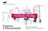Aston University Placements Strategy 2020 Carolina Salinas Deputy Head of Placements.