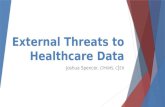 External Threats to Healthcare Data Joshua Spencer, CPHIMS, C | EH.