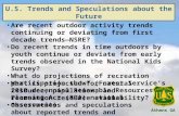 U.S. Trends and Speculations about the Future Athens GA Are recent outdoor activity trends continuing or deviating from first decade trends—NSRE? Do recent.