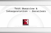 1 Test Overview & Interpretation - Derailers. A leading provider of assessments used for employee selection & development Assessed over 3.5 million working.