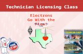 Technician Licensing Class Electrons Go With the Flow! Page 126 to 136.