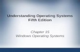Understanding Operating Systems Fifth Edition Chapter 15 Windows Operating Systems.