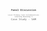 Panel Discussion Local Primary Care Collaboratives Learning Workshop 4 Case Study - SAM.