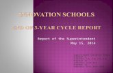 Report of the Superintendent May 15, 2014 Superintendent Evaluation Rubric Standard I Indicator I-A, I-B, I-C, I-E Standard II Indicator II-B, II-C Standard.