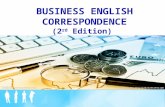 BUSINESS ENGLISH CORRESPONDENCE (2 rd Edition). Unit One Basics of Business Letter Writing.
