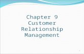 1 Chapter 9 Customer Relationship Management. 2 Consumer Decision Making Process 5 phases of the generic purchase decision model: 1. need identification.