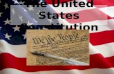 The United States Constitution. What is a constitution? Questions that constitutions answer:  What are the purposes of government?  What is the organization.