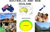 AUSTRALIA AND NEW ZEALAND. Physical Geography Australia is smallest continent, largest island. Mountains in east, dry interior, tropical grasslands.