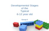Developmental Stages of the Typical 6-12 year old Group 2.