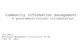 Community information management: A government/citizen collaboration Jon Udell Municipal Management Association of NH June 15, 2012.