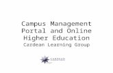 Campus Management Portal and Online Higher Education Cardean Learning Group.