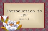 Introduction to EDP Week 1-2. Contents Educational psychology and its role A brief history of educational psychology Educational psychology’s methods.