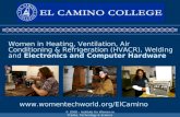 © 2008 – Institute for Women in Trades, Technology & Science Women in Heating, Ventilation, Air Conditioning & Refrigeration (HVACR), Welding and Electronics.