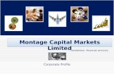 …borderless financial services Corporate Profile Montage Capital Markets Limited.