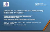 V207 1 Canadian Association of University Business Officers Effective Governance of Investment Funds and Fund Performance: Are they linked? Russell Investments.