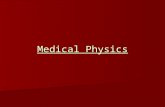 Medical Physics. Contents Physics of the Eye and Ear Physics of the Eye and Ear Biological Measurement and Imaging Biological Measurement and Imaging.