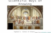 Scientific Ways of Knowing Raphael’s School of Athens Image from Wikimedia CommonsWikimedia Commons.