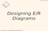 Christoph F. Eick: Designing E/R Diagrams 1 Designing E/R Diagrams Updated: January 25. 2005.