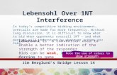 Lebensohl Over 1NT Interference Jim Berglund’s Bridge Lesson 14 Lebensohl is a convention used to enable a better indication of the strength of the responder.