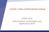 Unit 06 : Index and Distributed Caching COMP 5323 Web Database Technologies and Applications 2014.