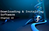 Downloading & Installing Software Chapter 13. Maintaining the System Yum Pirut BitTiorrent Rpm Keeping Software Up To Date Up2date Red Hat Network Wget.