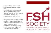 Supporting research and patient outreach for FacioScapuloHumeral Muscular Dystrophy (FSHD), one of the most common forms of muscular dystrophy. Progress.