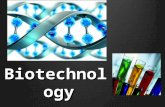 Biotechnology. Biotechnology Definition: The use of microorganisms or biological substances to perform specific industrial or manufacturing processes.