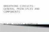 BREATHING CIRCUITS-GENERAL PRINCIPLES AND COMPONENTS BY-DR SUCHIT KHANDUJA.
