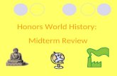 Honors World History: Midterm Review. The Renaissance.