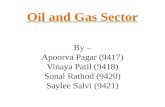 Oil and Gas Sector By – Apoorva Pagar (9417) Vinaya Patil (9418) Sonal Rathod (9420) Saylee Salvi (9421)