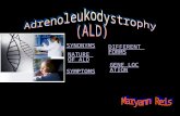 SYNONYMS NATURE OF ALD DIFFERENT FORMS SYMPTOMS GENE LOCATION.
