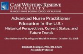 May L. Wykle, PhD, RN, FAAN, FGSA Dean and Florence Cellar Professor Click to edit Master title style Click to edit Master subtitle style Advanced Nurse.