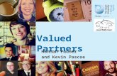 Valued Partners Hannah Pudner and Kevin Pascoe. Shared Values – committed to social justice through education in Wales, the UK and globally.