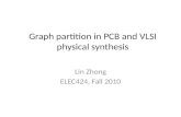 Graph partition in PCB and VLSI physical synthesis Lin Zhong ELEC424, Fall 2010.