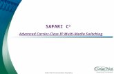 Cedar Point Communications Proprietary SAFARI C 3 Advanced Carrier-Class IP Multi-Media Switching.
