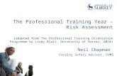The Professional Training Year – Risk Assessment (adapted from The Professional Training Orientation Programme by Lindy Blair, University of Surrey, 2010)